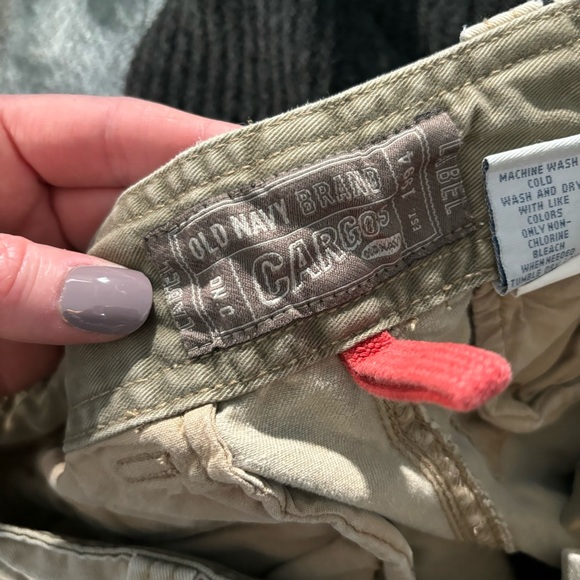 Men's Old Navy Tan Cargo Pants 31 X 30 Work Everday - Picture 9 of 10